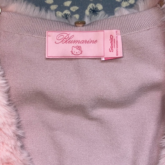 Blumarine Sanrio Hello Kitty Cropped Cardigan - Picture 4 of 4